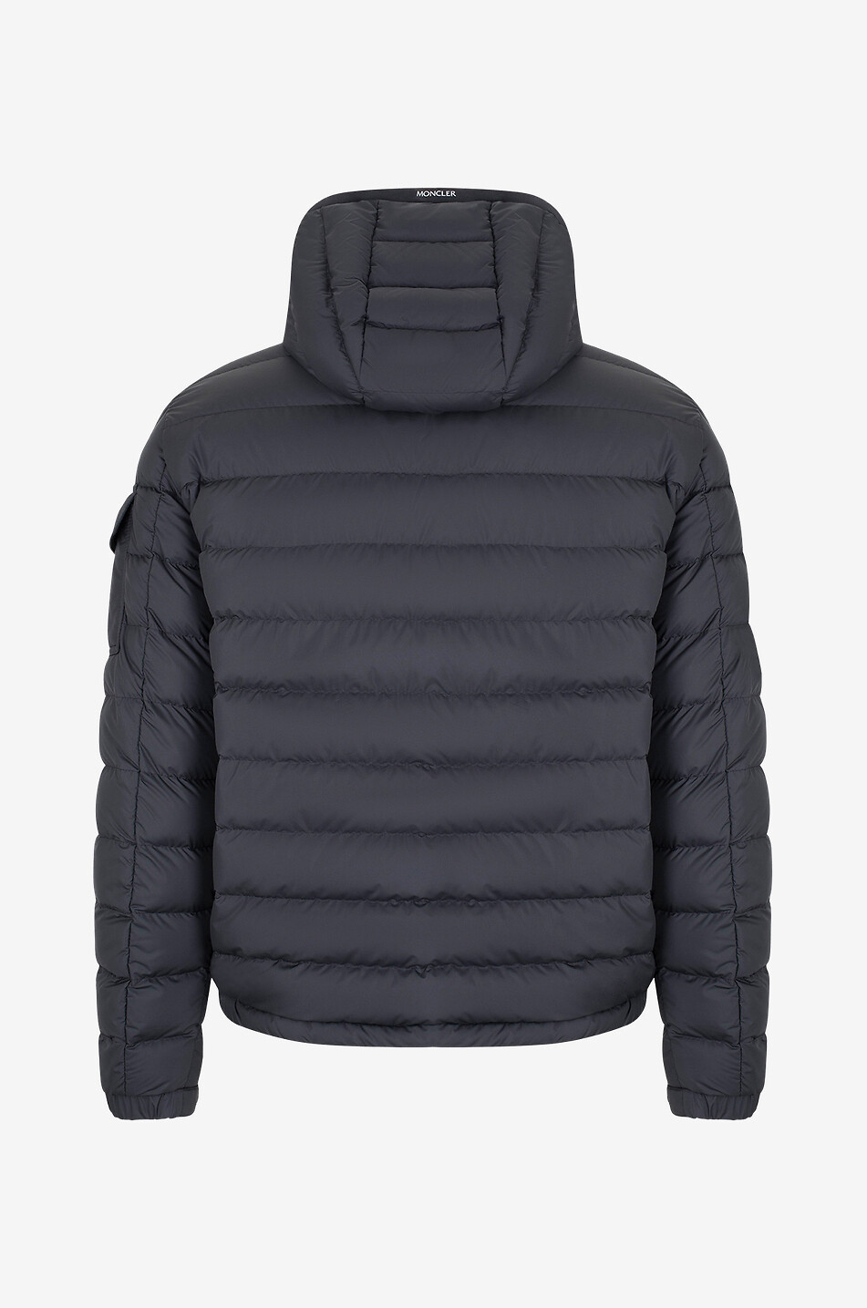 MONCLER Galion short lightweight hooded down jacket Men BLACK 2
