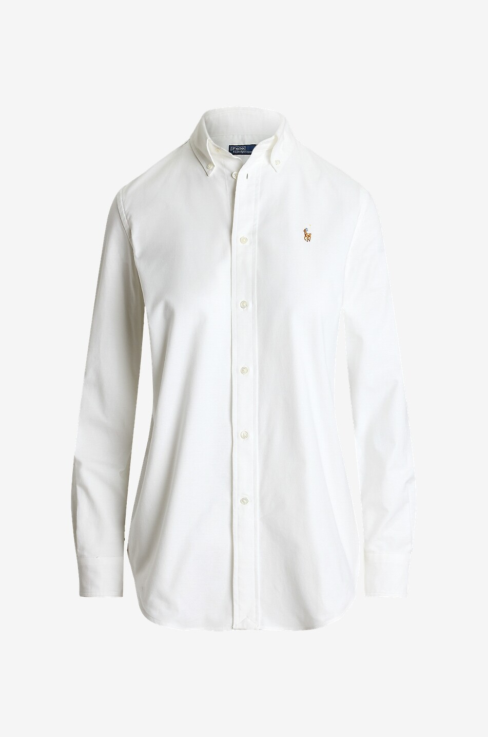 Ralph lauren poplin shirt white online