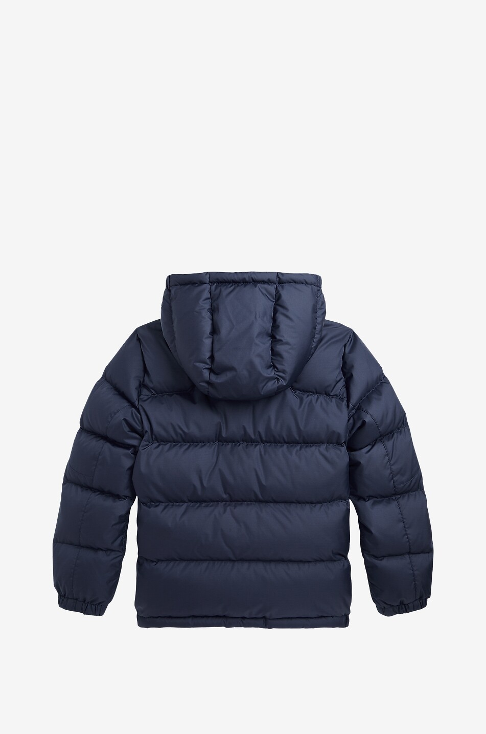 Pony boy's hooded ripstop down jacket