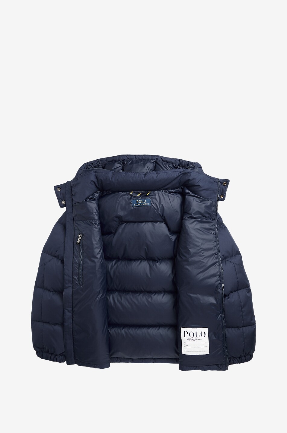 Pony boy's hooded ripstop down jacket