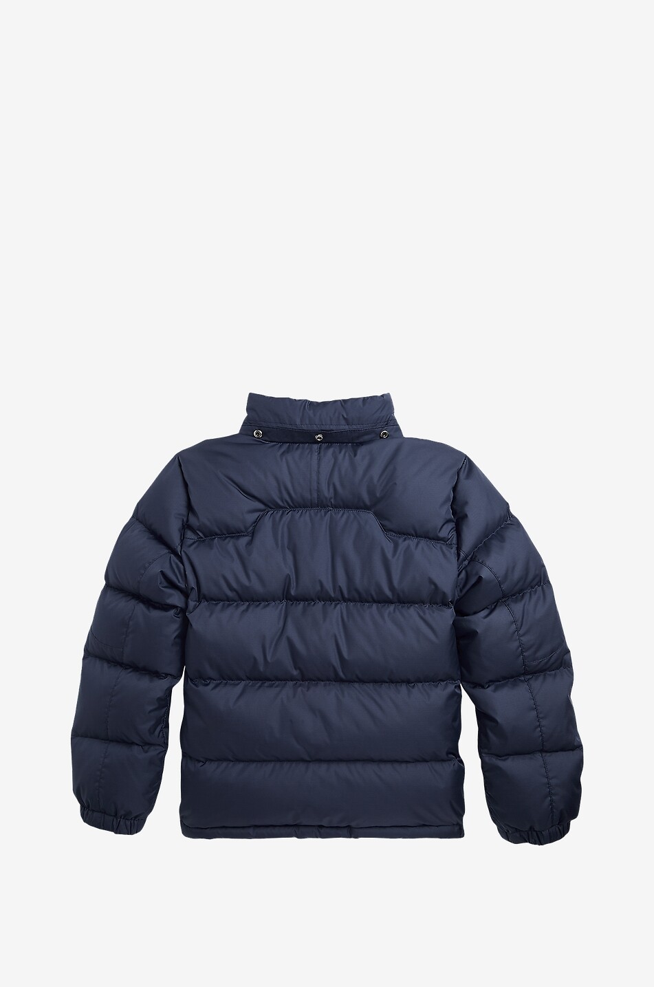 Pony boy's hooded ripstop down jacket