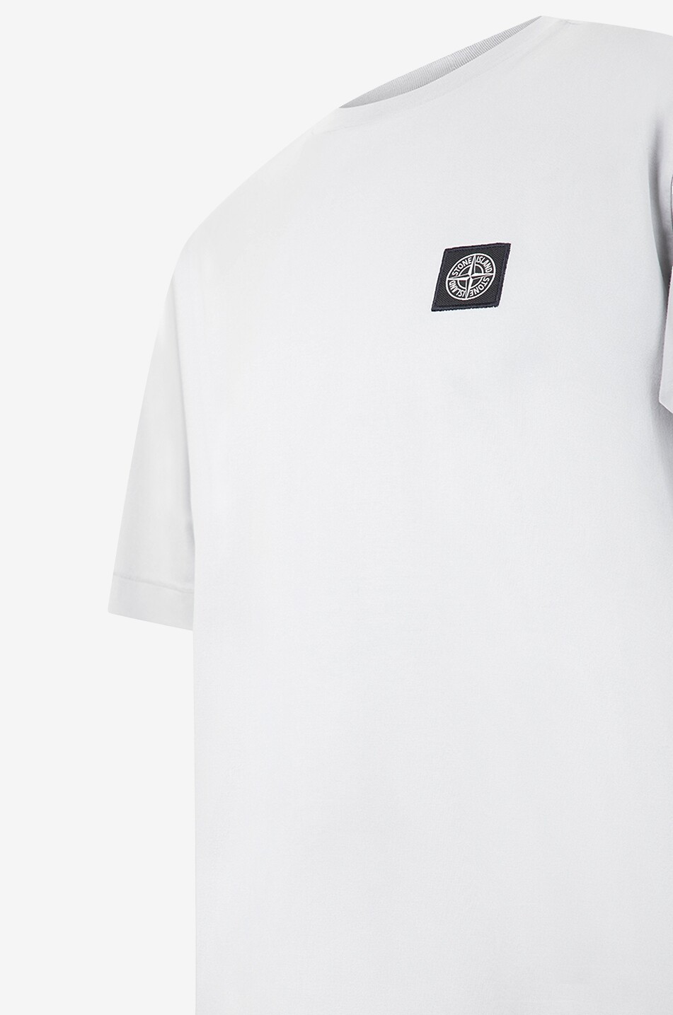STONE ISLAND Kurzarm-T-Shirt mit Compass-Patch 24113 Herren GRAU 3