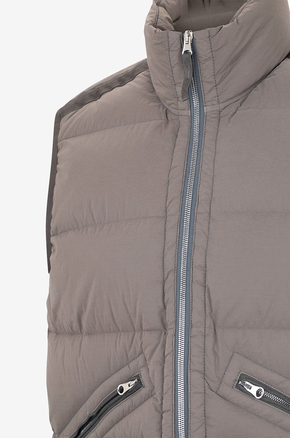 STONE ISLAND Daunenweste G0828 Seamless Tunnel Nylon Down-TC Herren HELLBRAUN 3