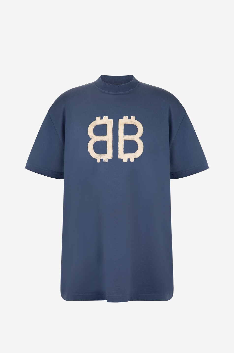 Crypto Oversize vintage effect T-shirt