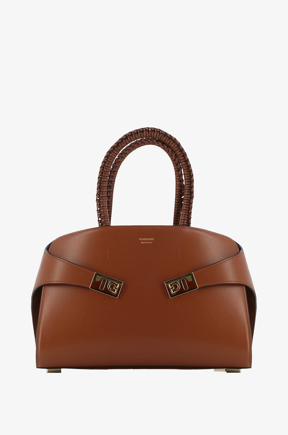 Hug Small smooth leather handbag
