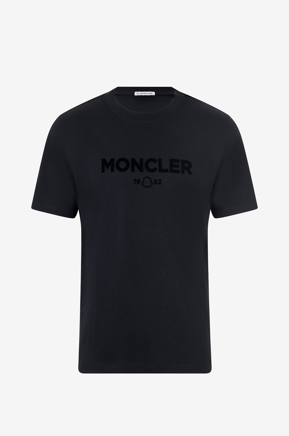 Kurzarm-T-Shirt aus Baumwolle und Kaschmir MONCLER 1952