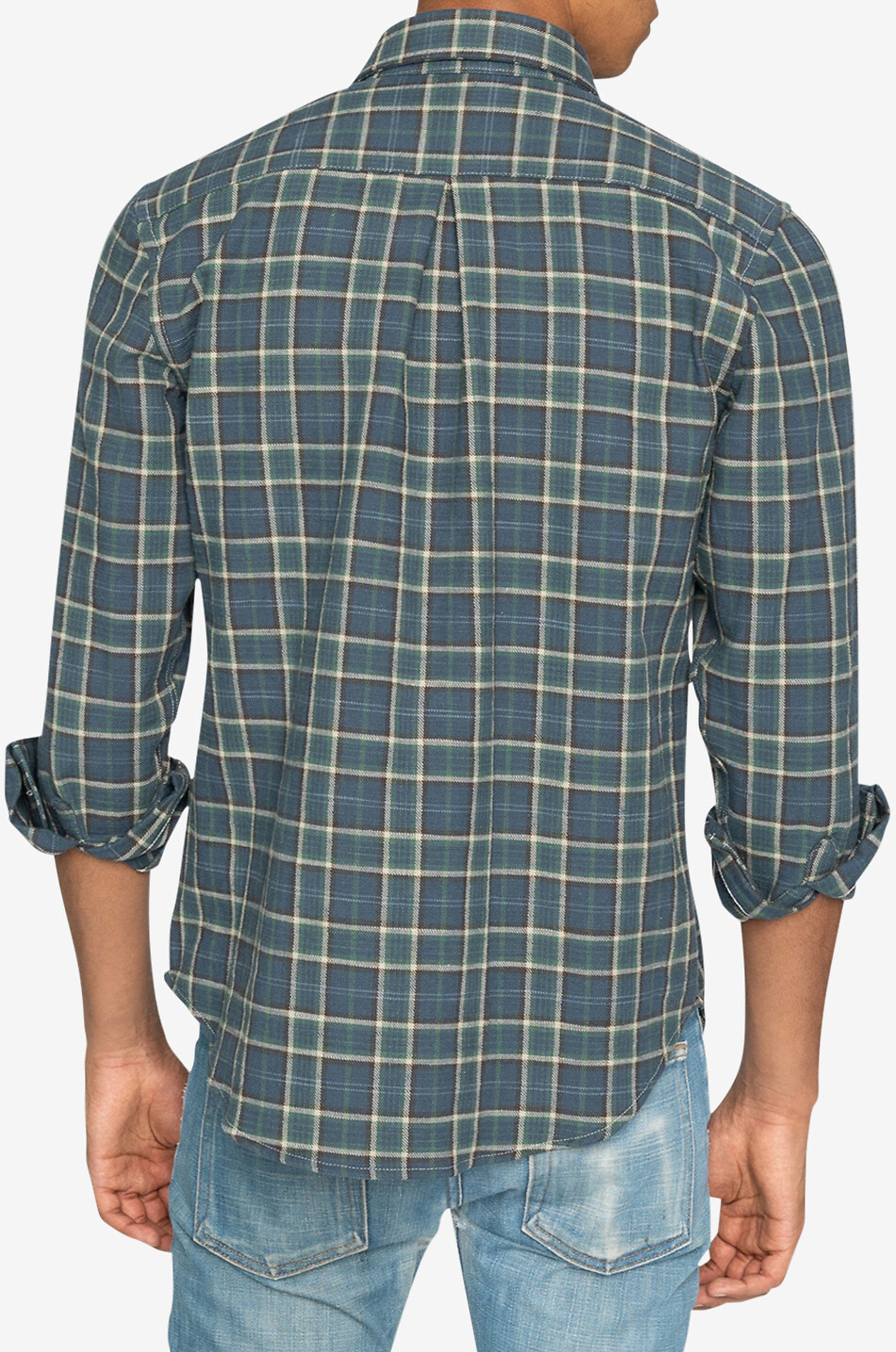 Kariertes Flanellhemd Easy Shirt