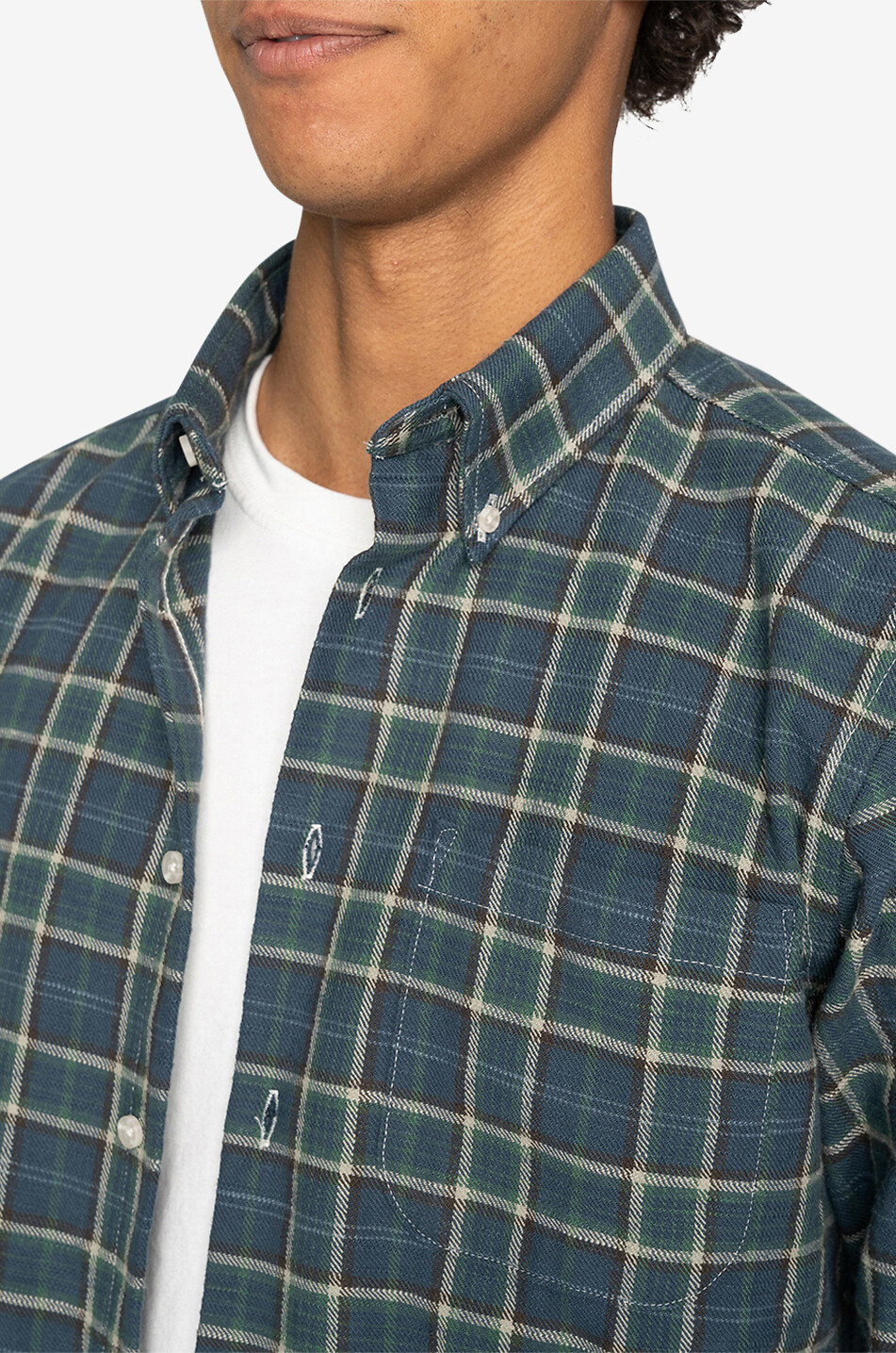 Kariertes Flanellhemd Easy Shirt