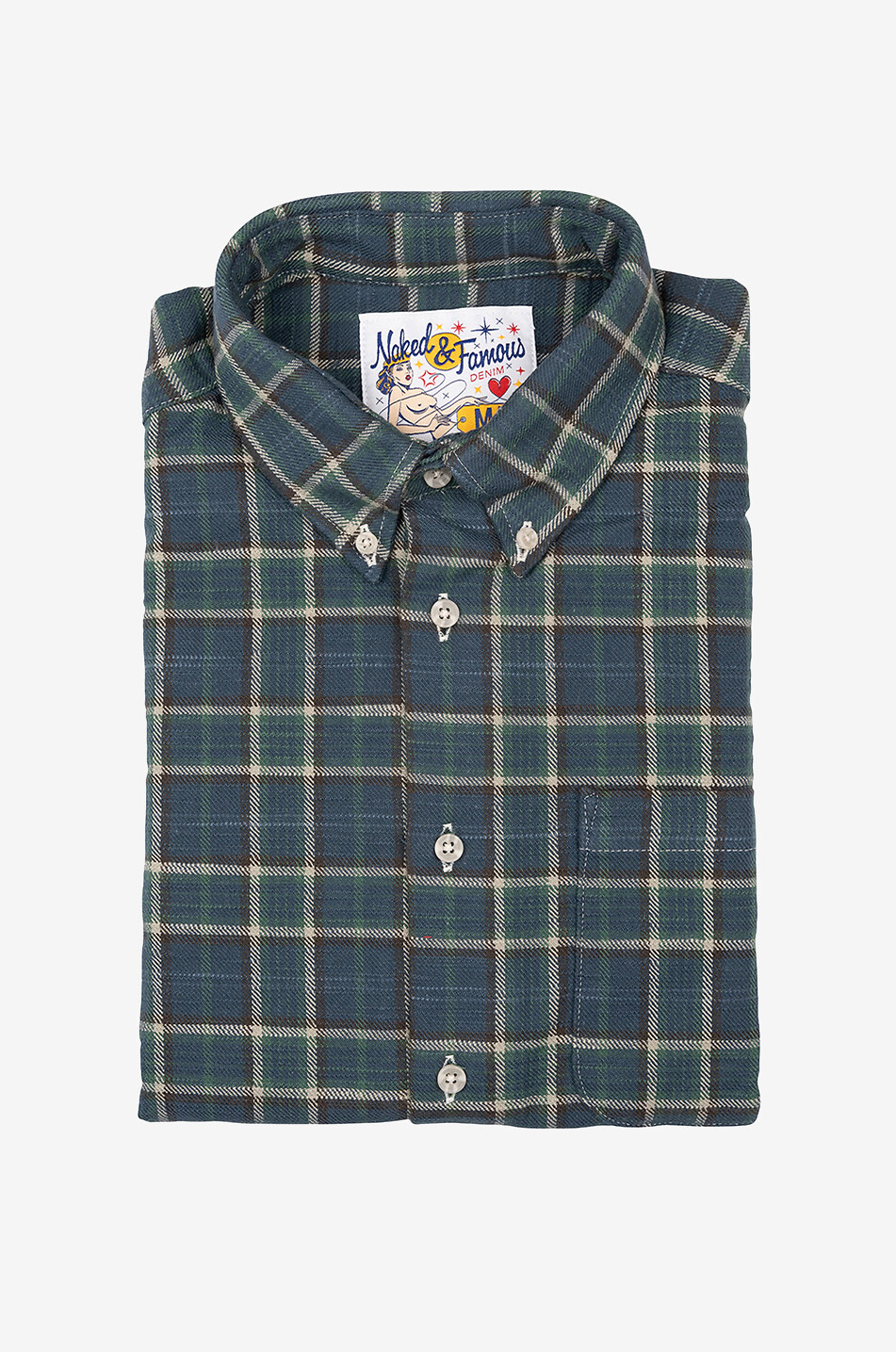 Kariertes Flanellhemd Easy Shirt