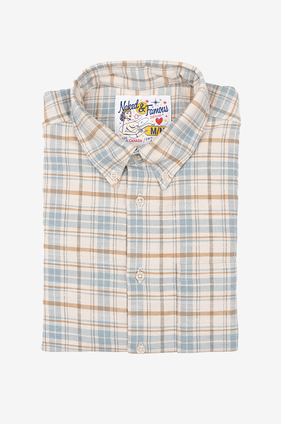 Easy Shirt checked flannel shirt