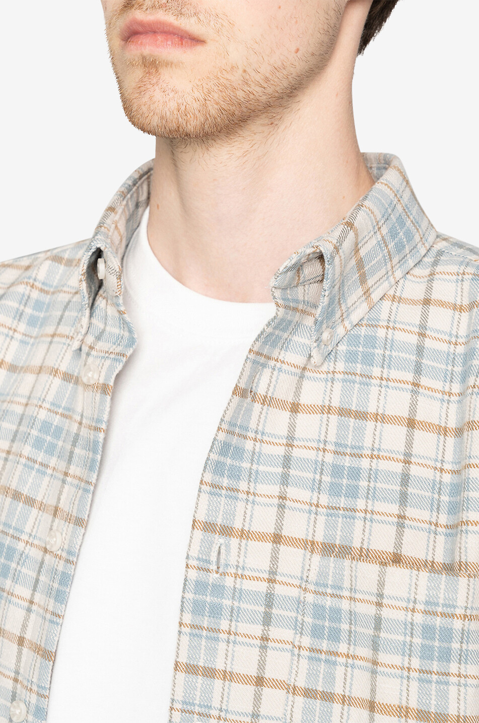 Kariertes Flanellhemd Easy Shirt