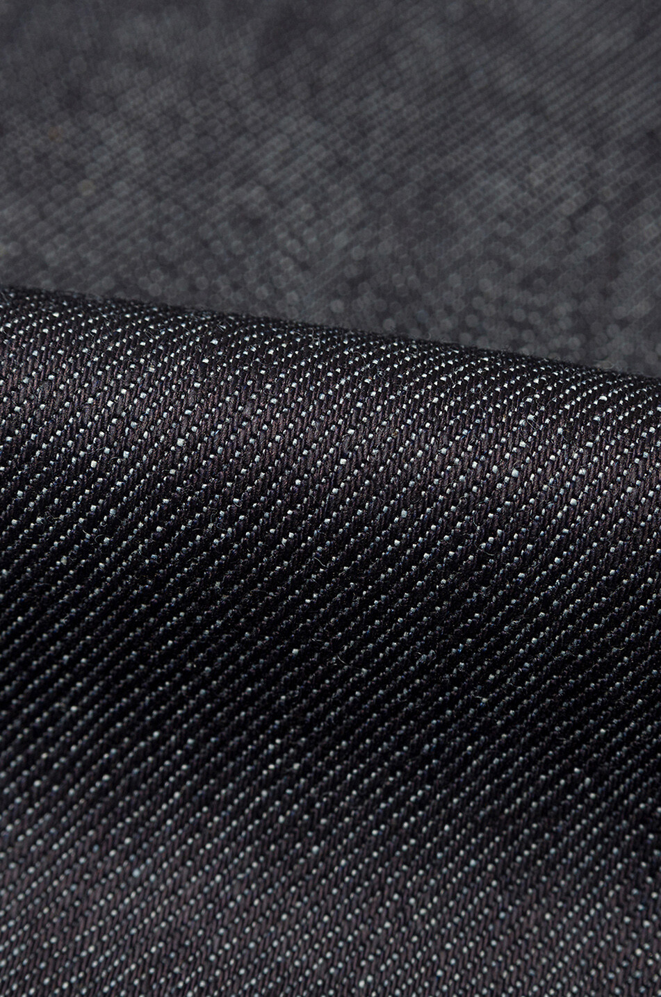 Jean slim brut en coton et cachemire Super Guy