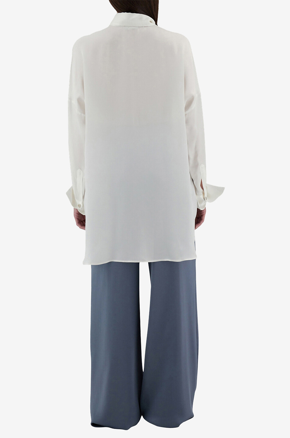 Chemise oversize satinée Resort Ever