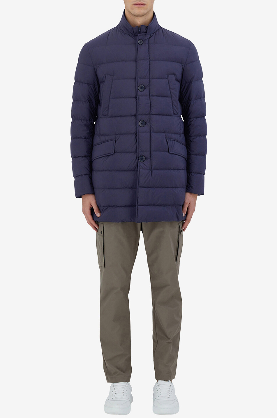 HERNO Doudoune Il Cappotto Homme BLEU FONCE 3