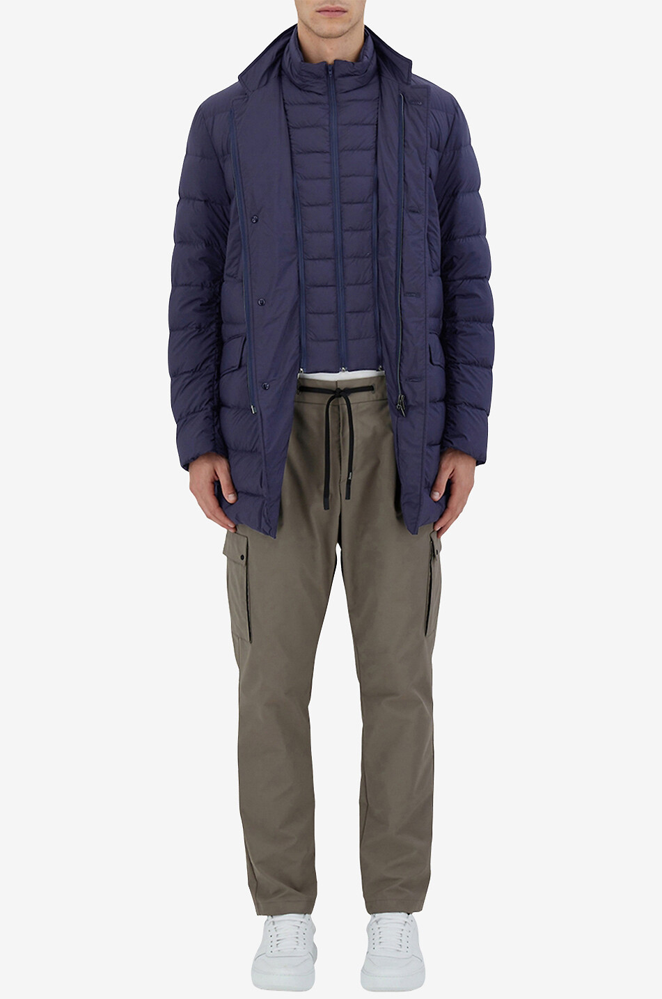 HERNO Doudoune Il Cappotto Homme BLEU FONCE 6