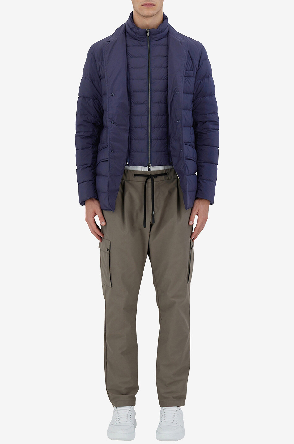 HERNO Doudoune La Giacca Homme BLEU FONCE 4