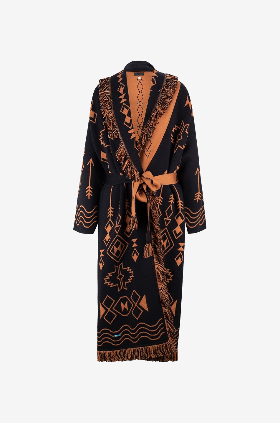 Manteau en maille jacquard Mystic Gate