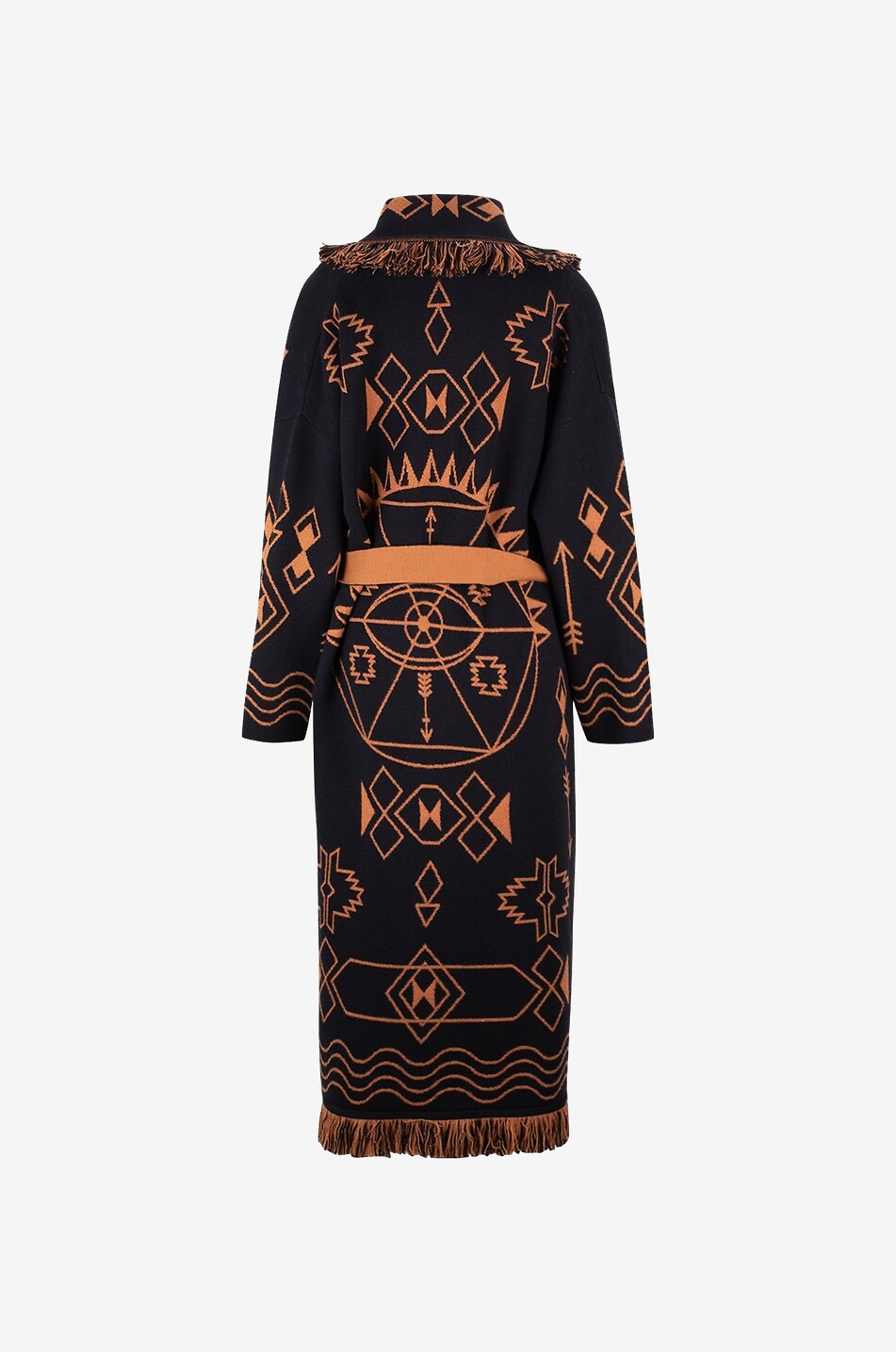Manteau en maille jacquard Mystic Gate