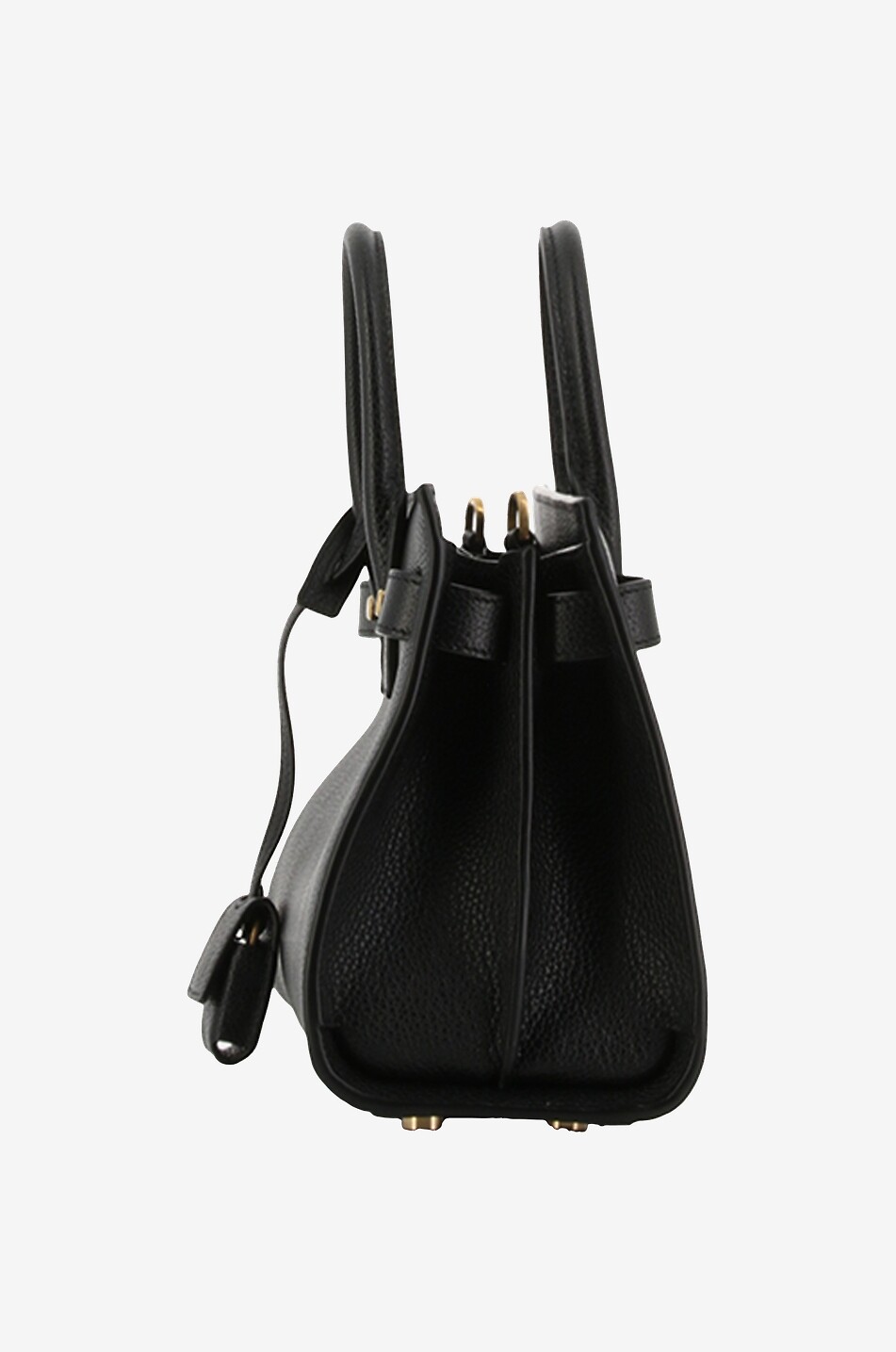 SAINT LAURENT PARIS Handtasche aus genarbtem Leder Sac de Jour Nano Damen SCHWARZ 6