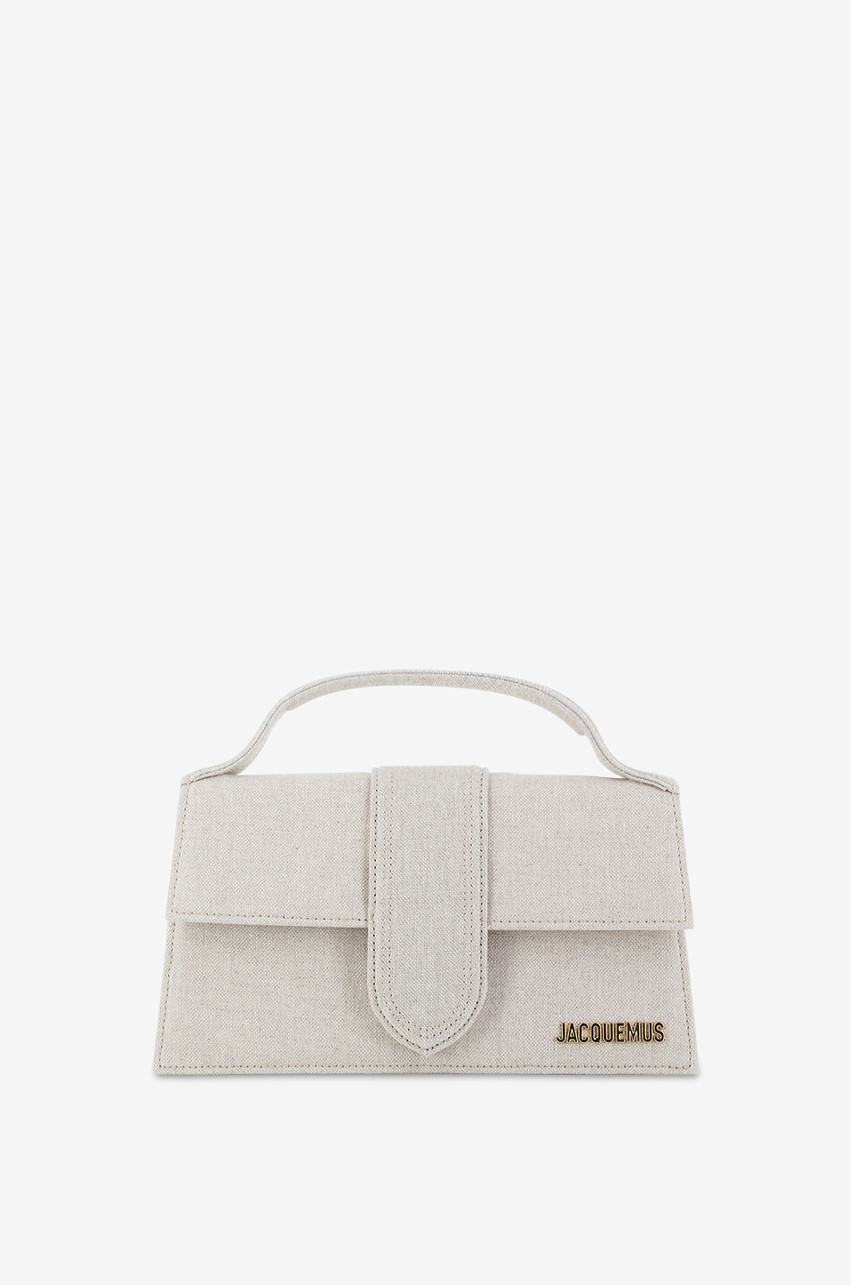 Le Grand Bambino linen canvas handbag