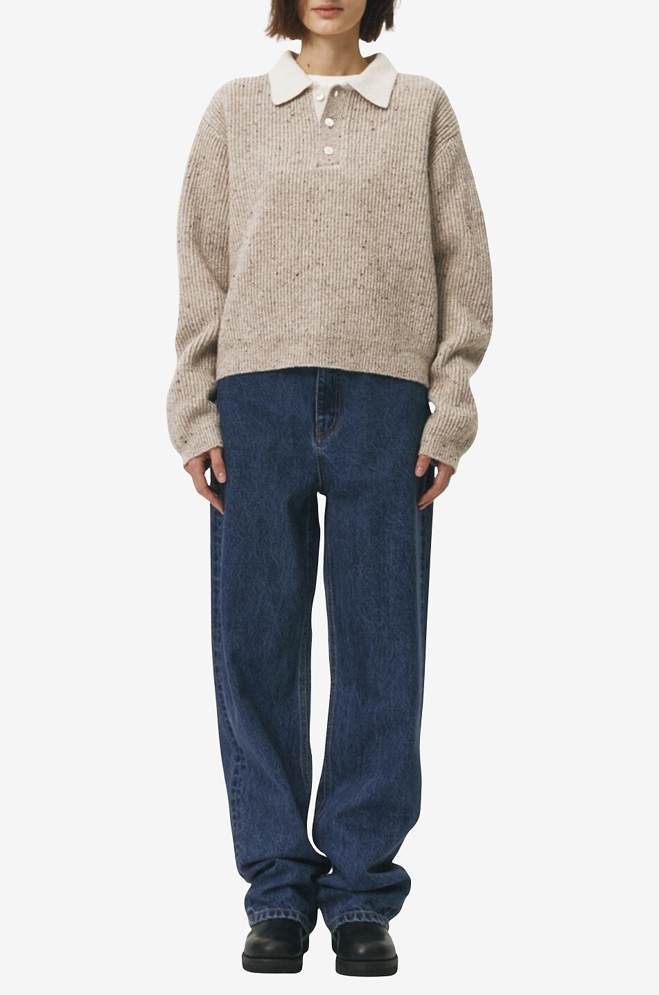 Jean large en coton 90s
