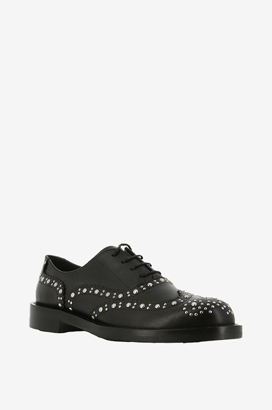 Schnürschuhe aus Leder mit Nieten Piers