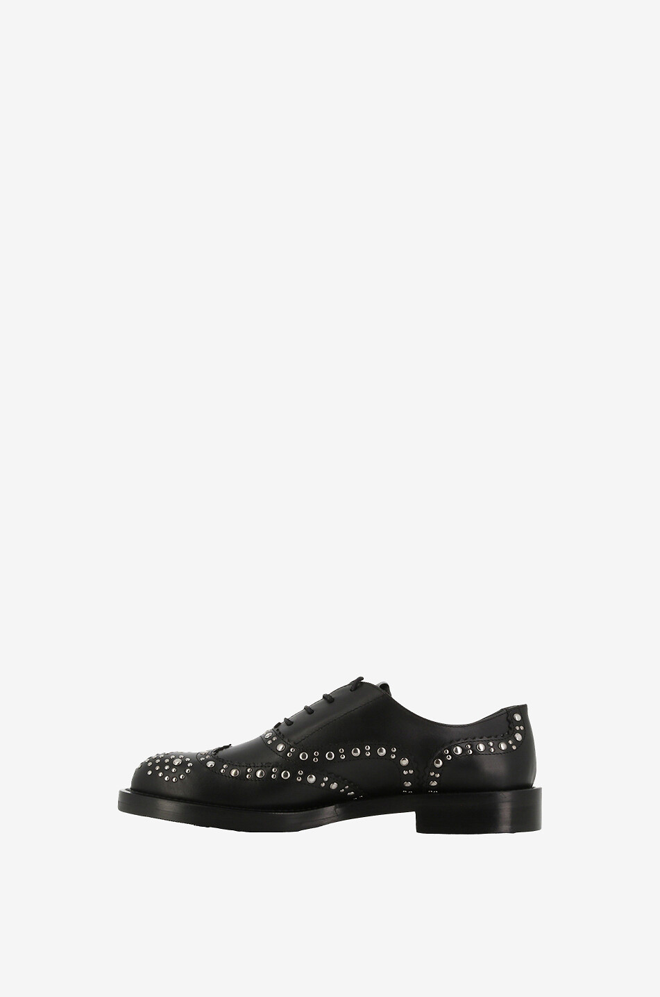 Schnürschuhe aus Leder mit Nieten Piers