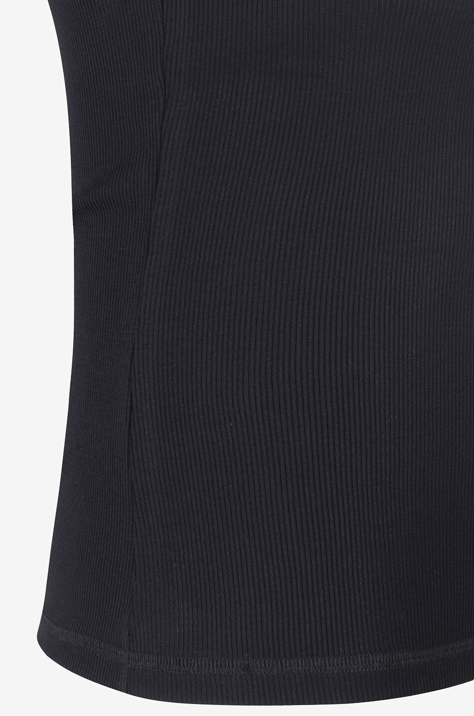 JACQUEMUS Geripptes Tanktop Le Débardeur Gros Grain Damen SCHWARZ 3