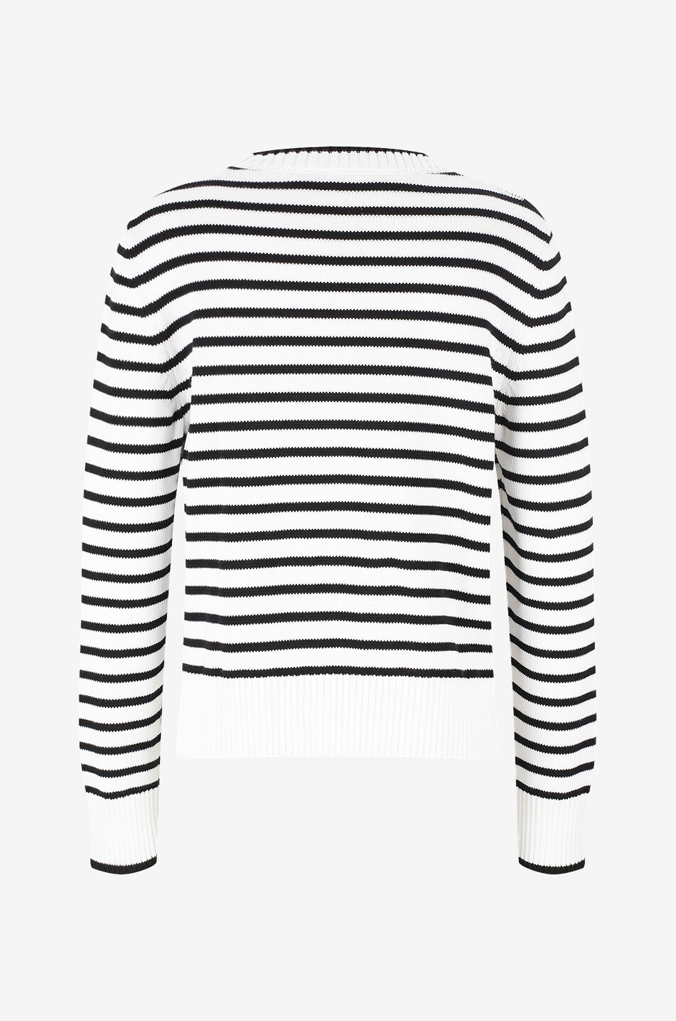 AKRIS PUNTO Fitted Breton jumper in cotton Women MULTI COLOURED 2