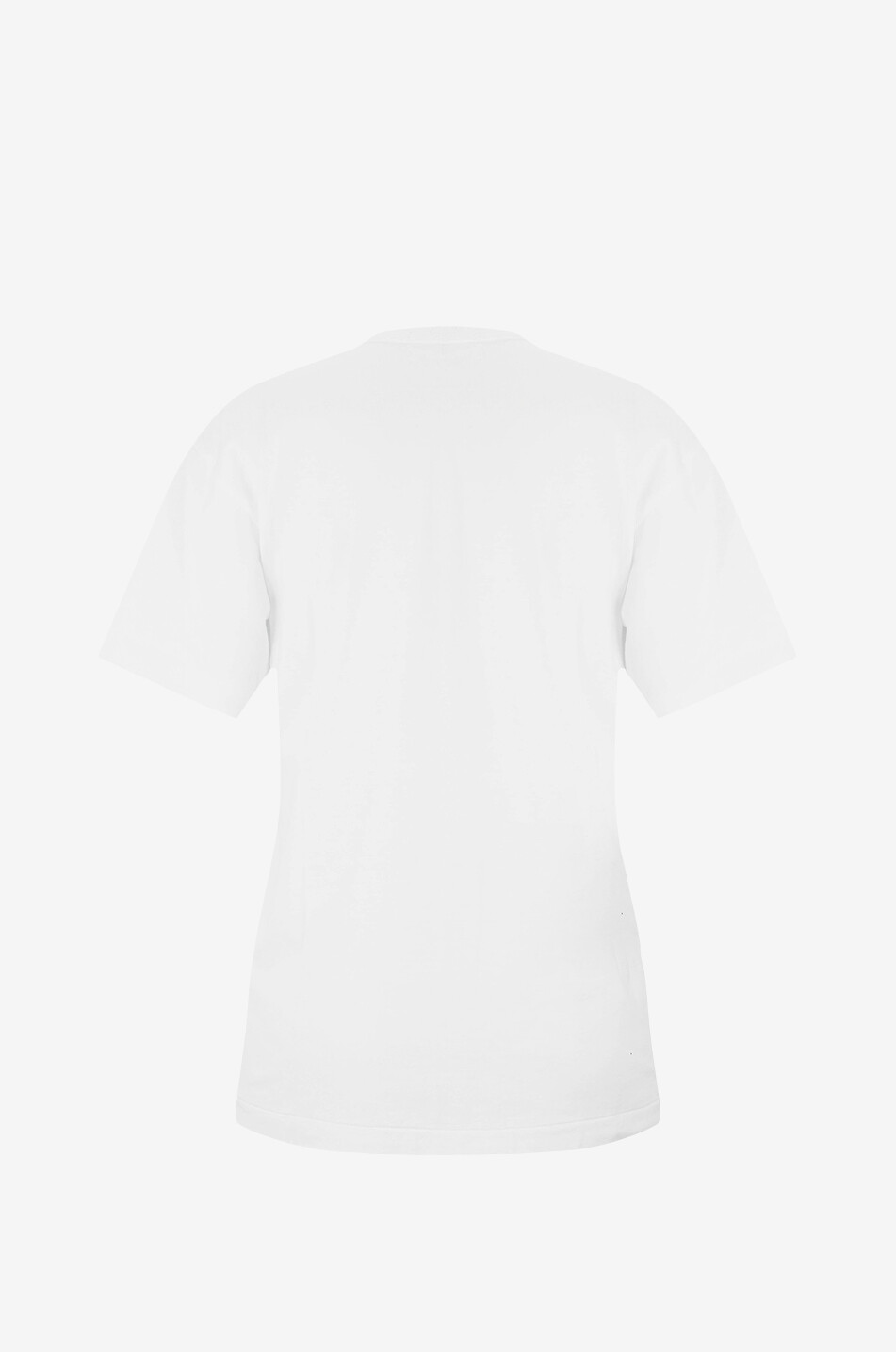 COMME DES GARCONS PLAY Kurzarm-Rundhals-T-Shirt Black Heart Damen WEISS 2