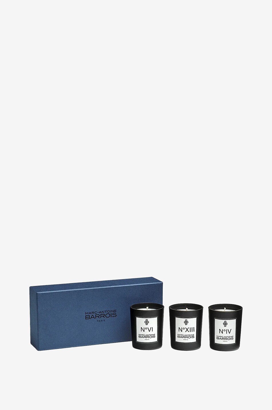 MARC-ANTOINE BARROIS Mes Adresses Parfumées set of 3 scented candles - 3 x 75 g Women Colourless 1