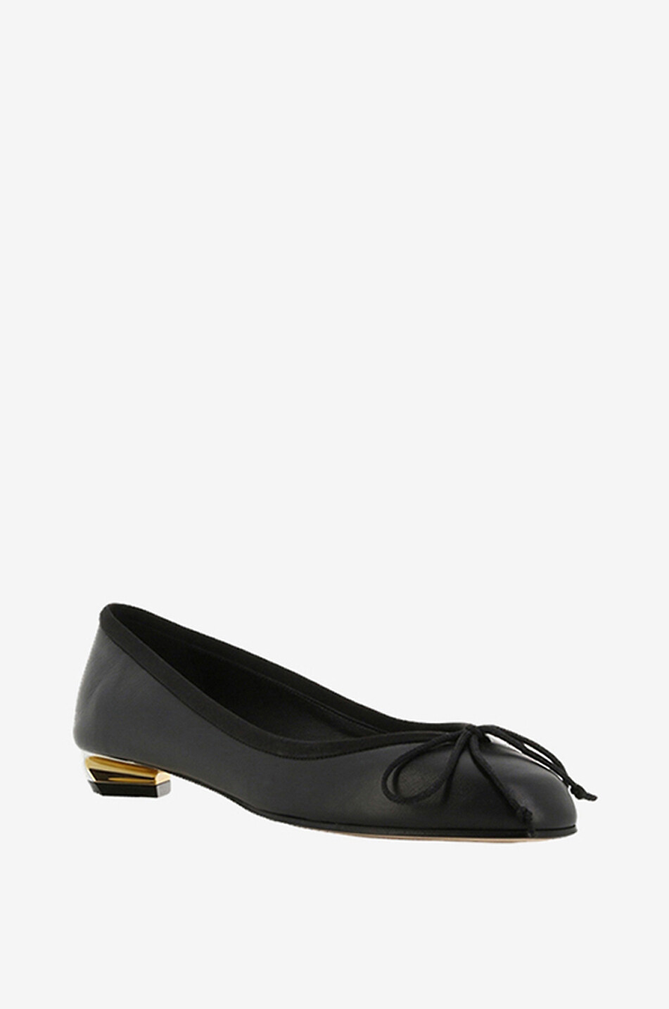 Armadillo 20 heeled nappa leather ballerinas