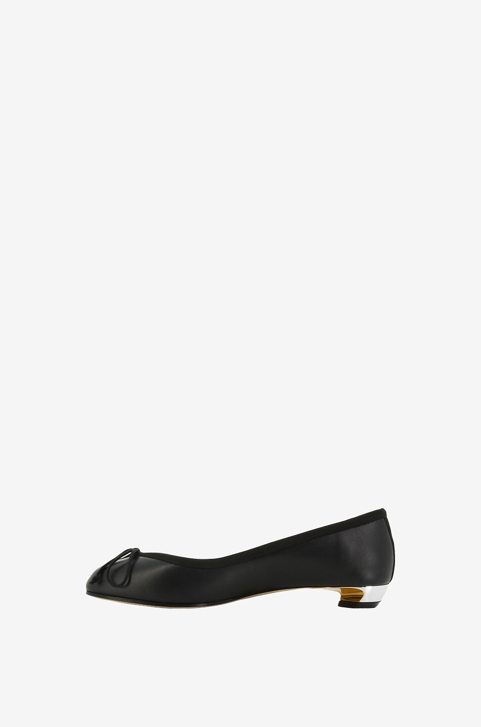 Armadillo 20 heeled nappa leather ballerinas
