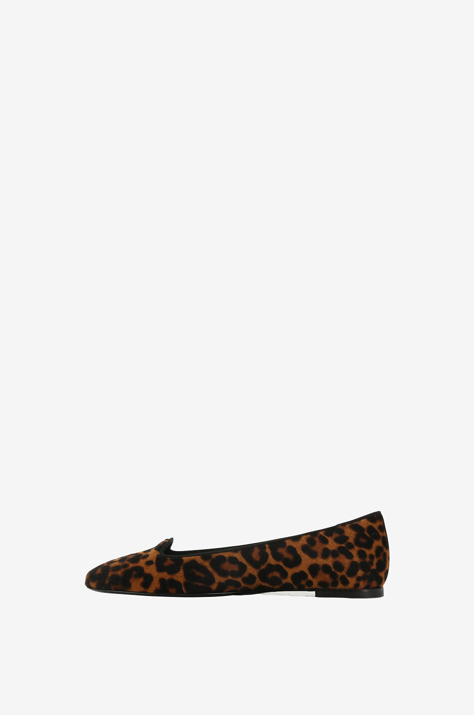 BONGENIE Ballerines en cuir poulain imprimé léopard Danis Femme MULTICOLORE 3