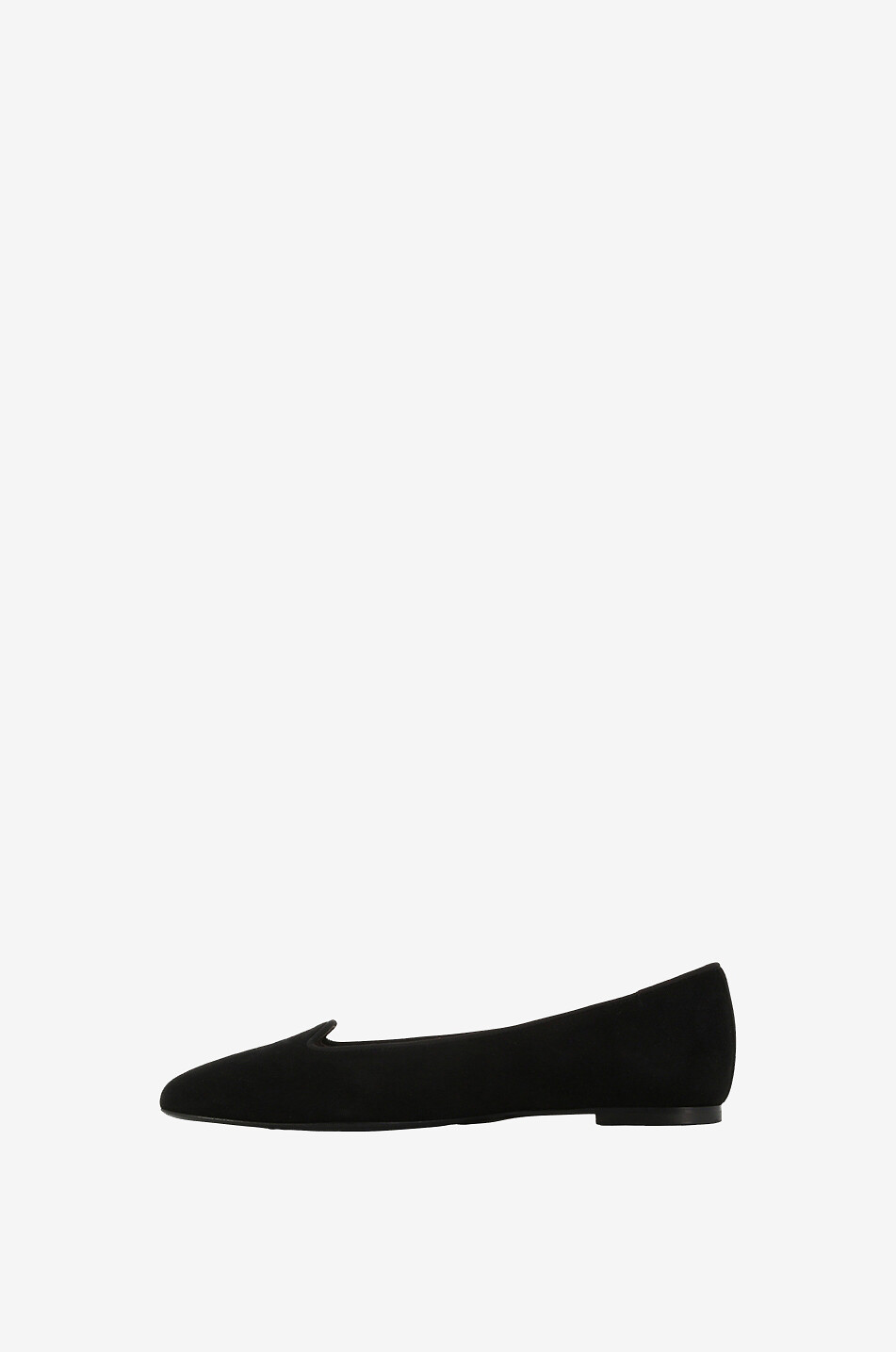 BONGENIE Danis square-toe suede ballet flats Women BLACK 3