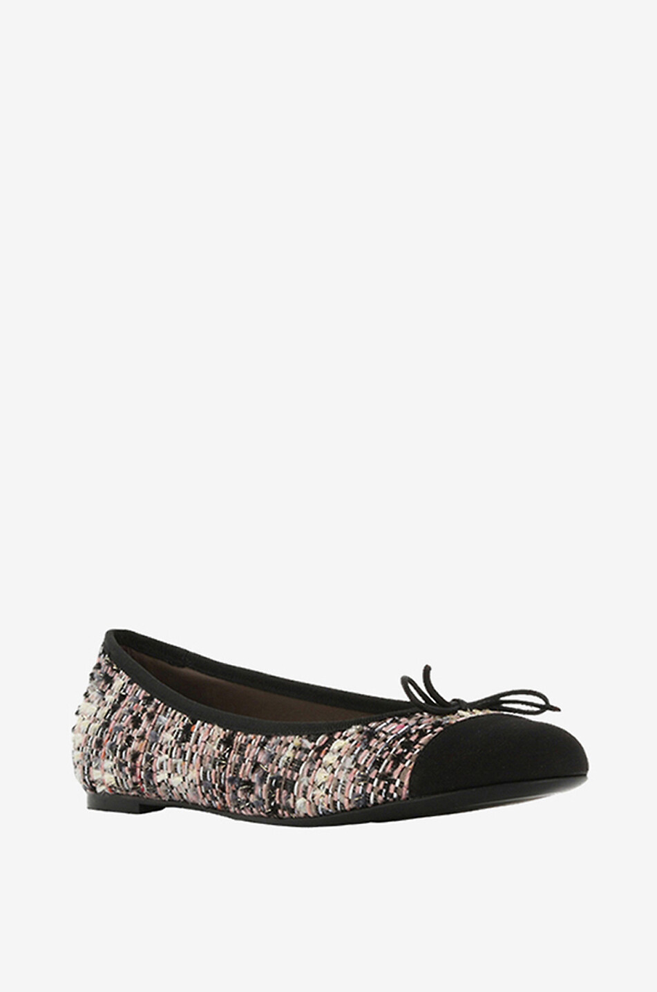 Ballerines en tweed scintillant Fly