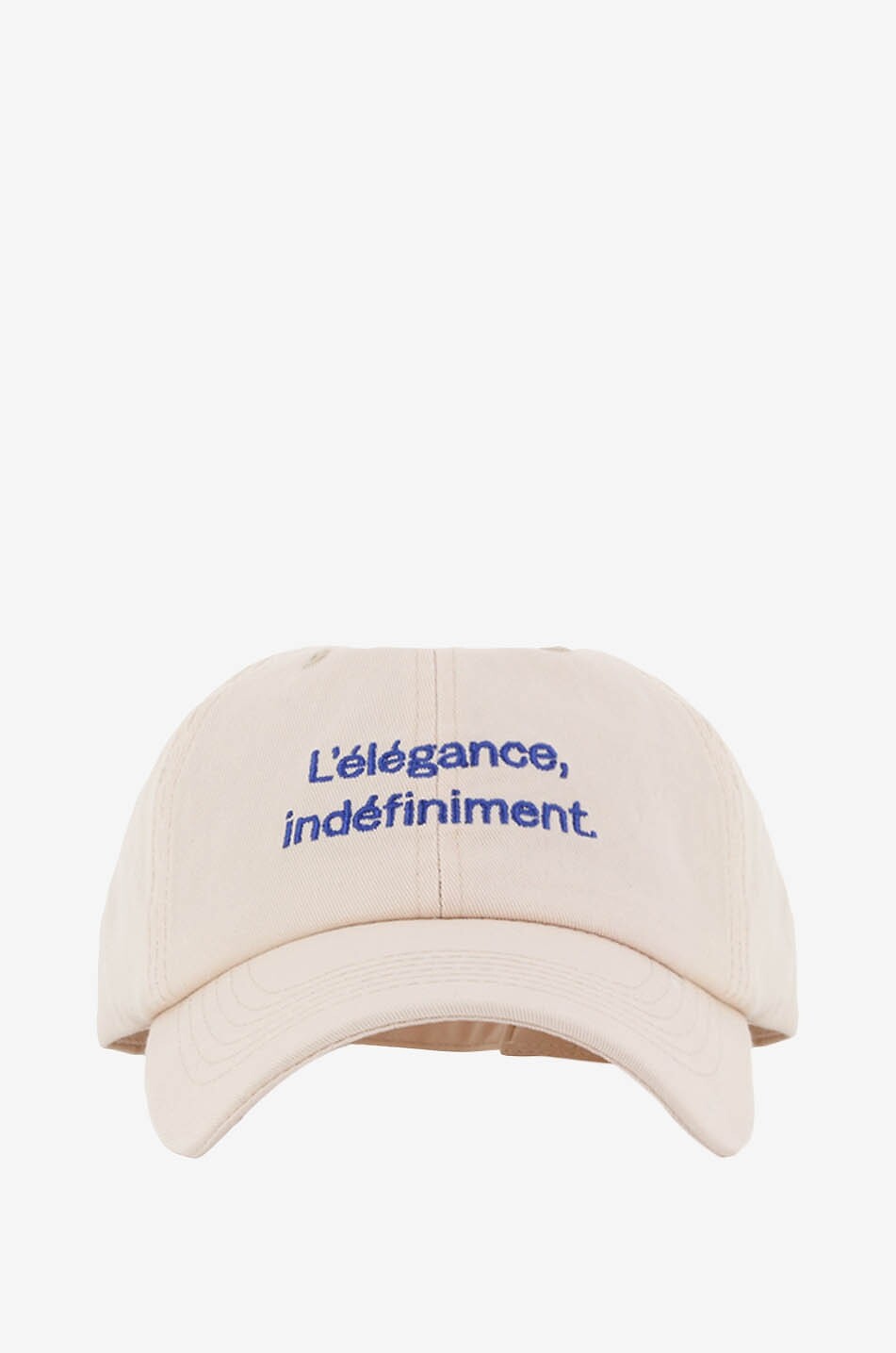 HO HO COCO Casquette brodée L'élégance, indéfiniment. Homme BEIGE 1