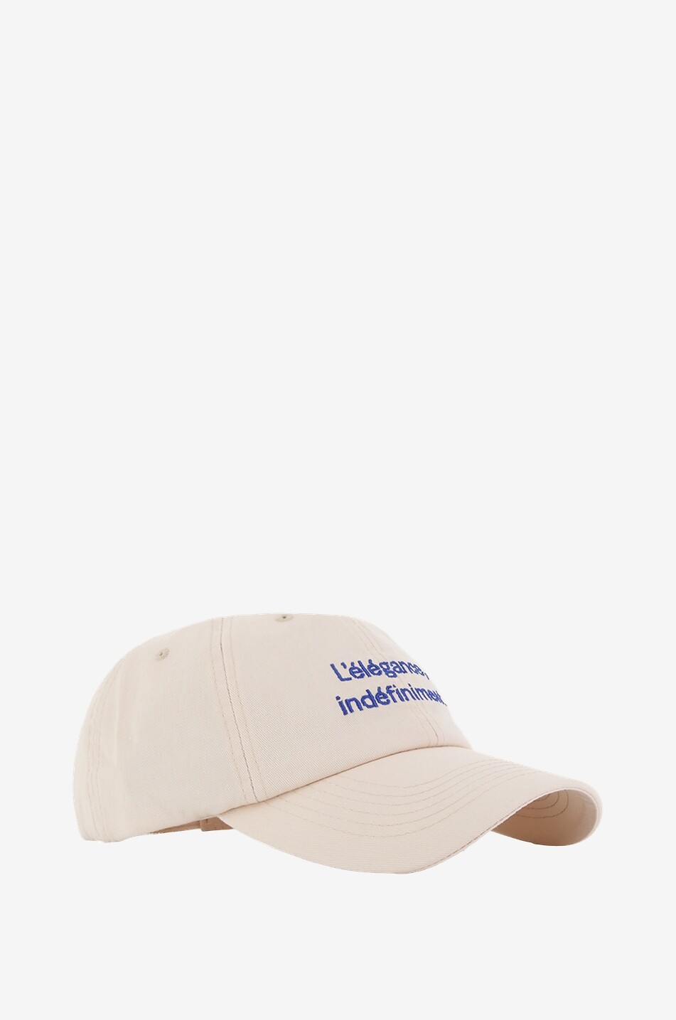 HO HO COCO Casquette brodée L'élégance, indéfiniment. Homme BEIGE 2