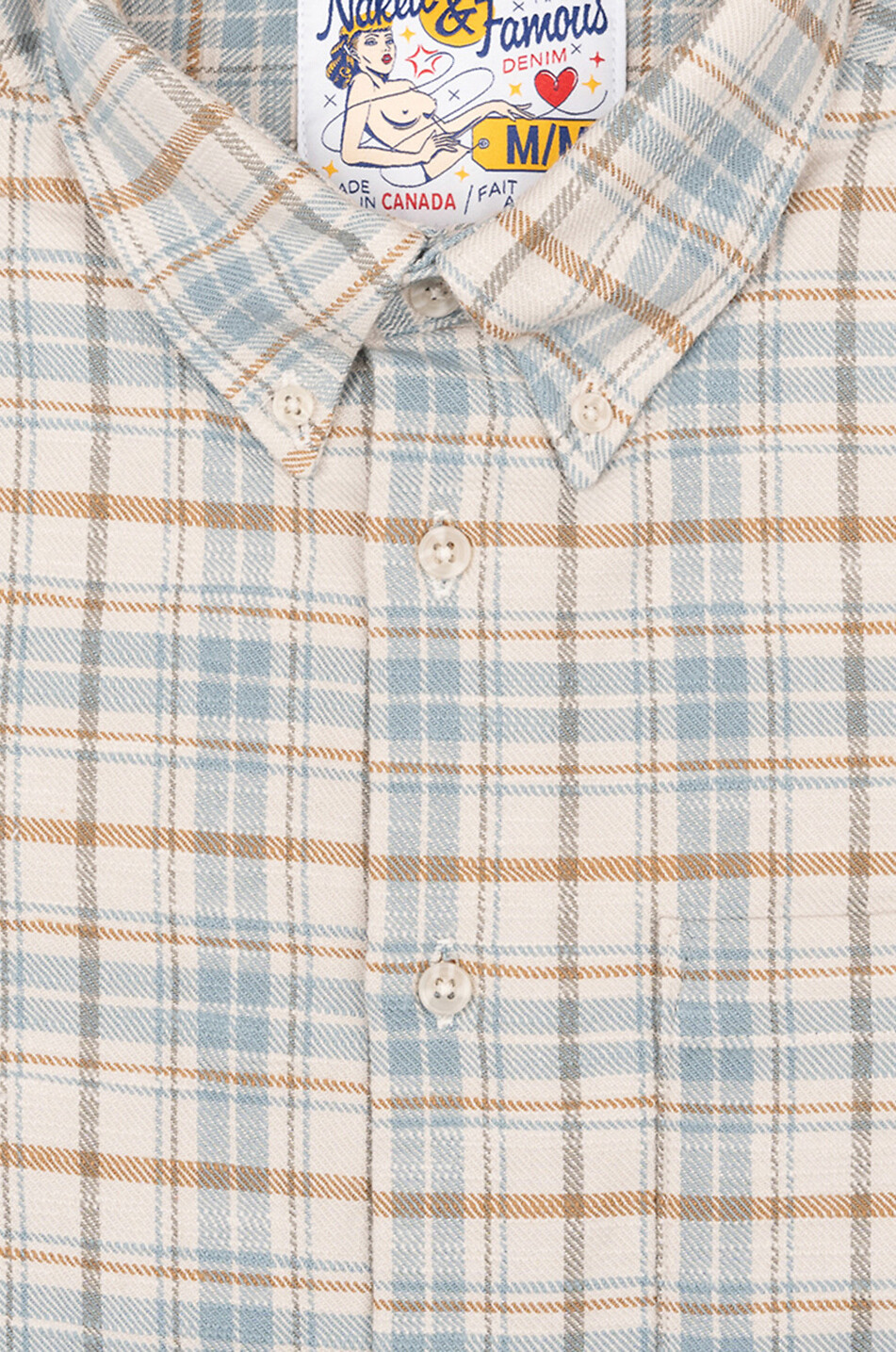 Kariertes Flanellhemd Easy Shirt