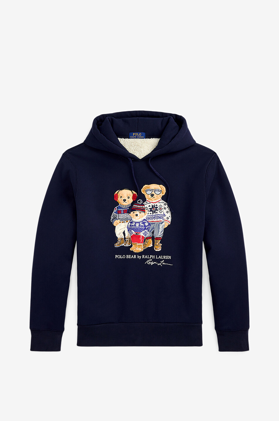 Polo bear fleece sweatshirt hotsell