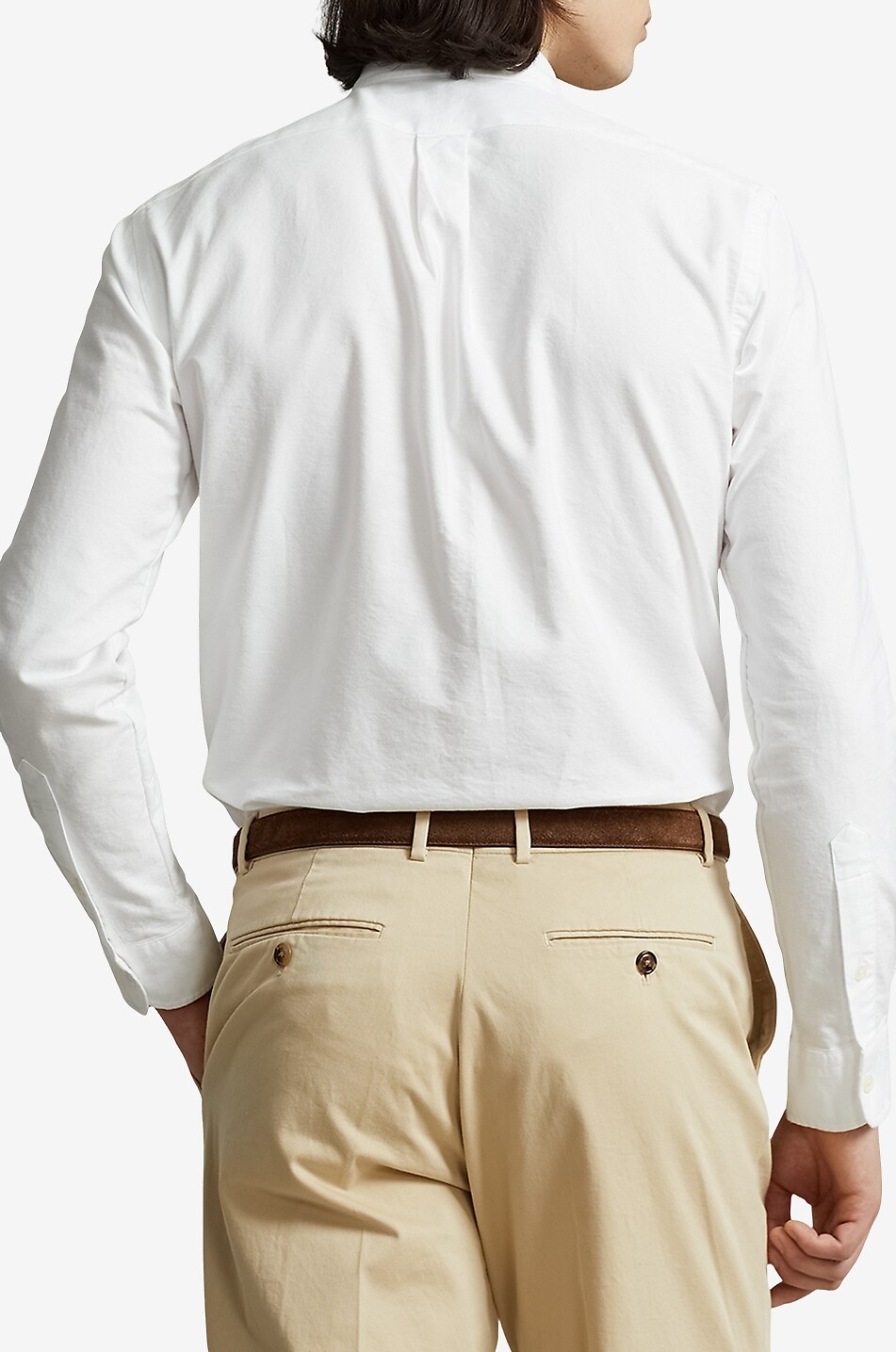 POLO RALPH LAUREN Langarm-Oxford-Hemd Pony Custom Fit Herren WEISS 3
