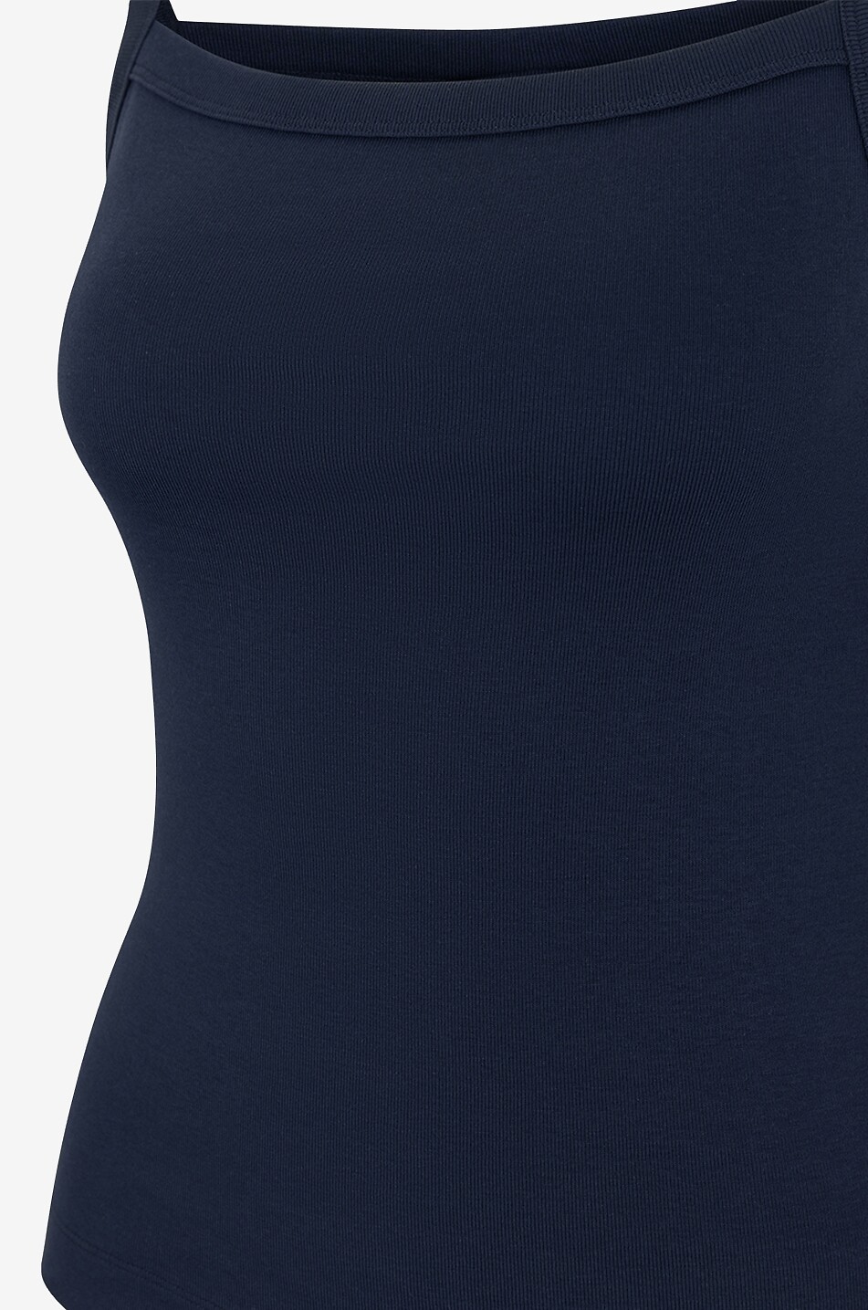 FLORE FLORE Caraco ajusté en jersey bio May Cami Femme BLEU FONCE 3