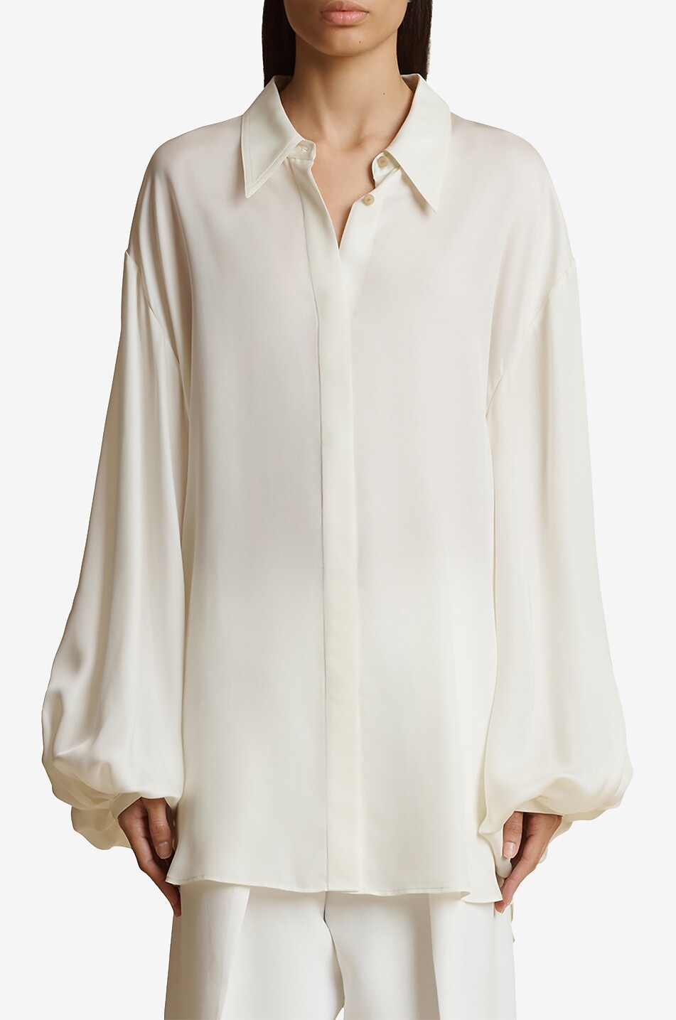 Bam fluid twill shirt