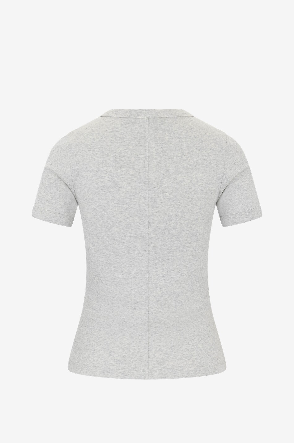 FLORE FLORE Car Tee fitted short-sleeved crewnec T-shirt Women GREY 2