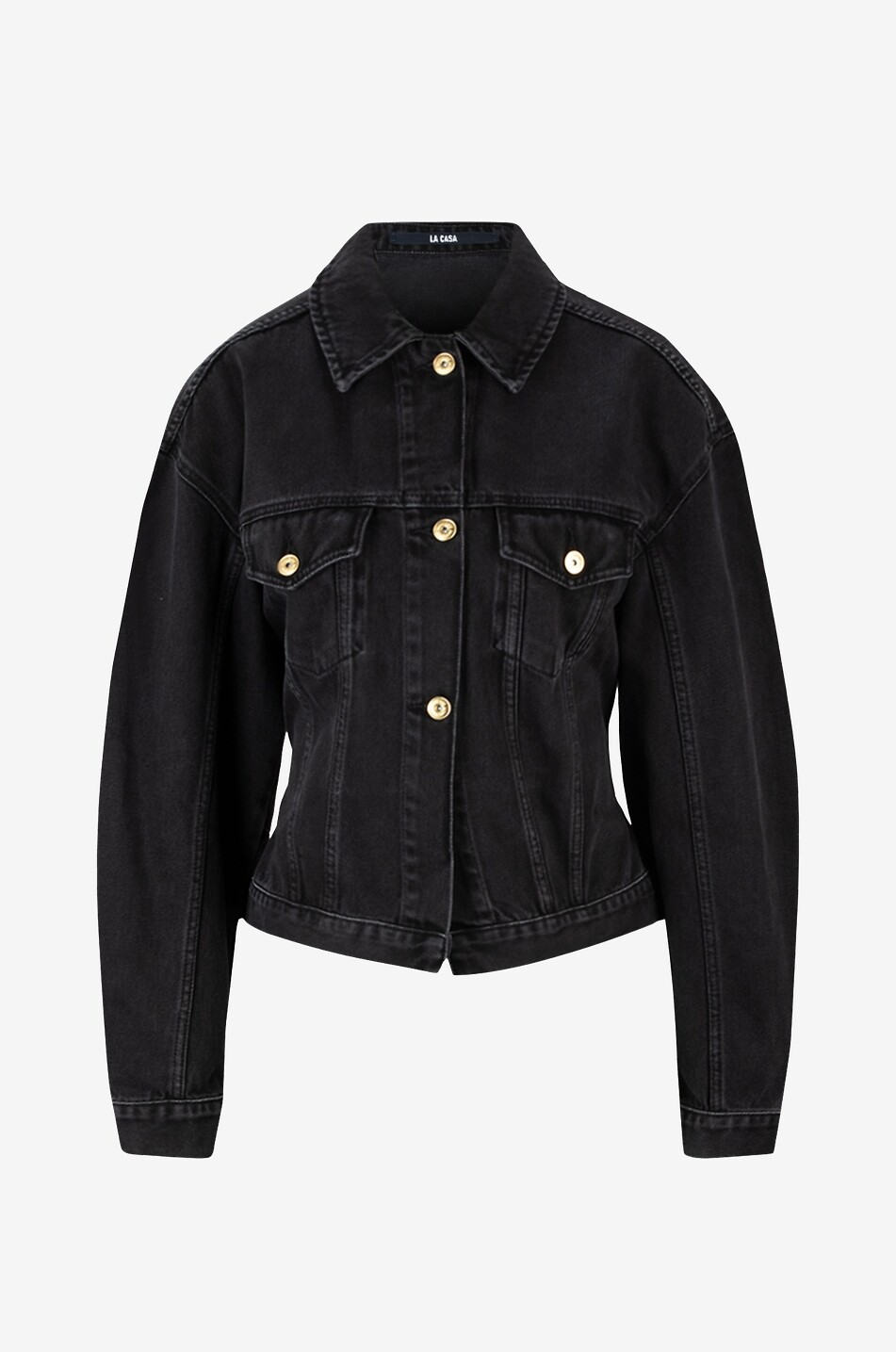JACQUEMUS Jeansjacke La Veste De-Nîmes Black Damen SCHWARZ 1