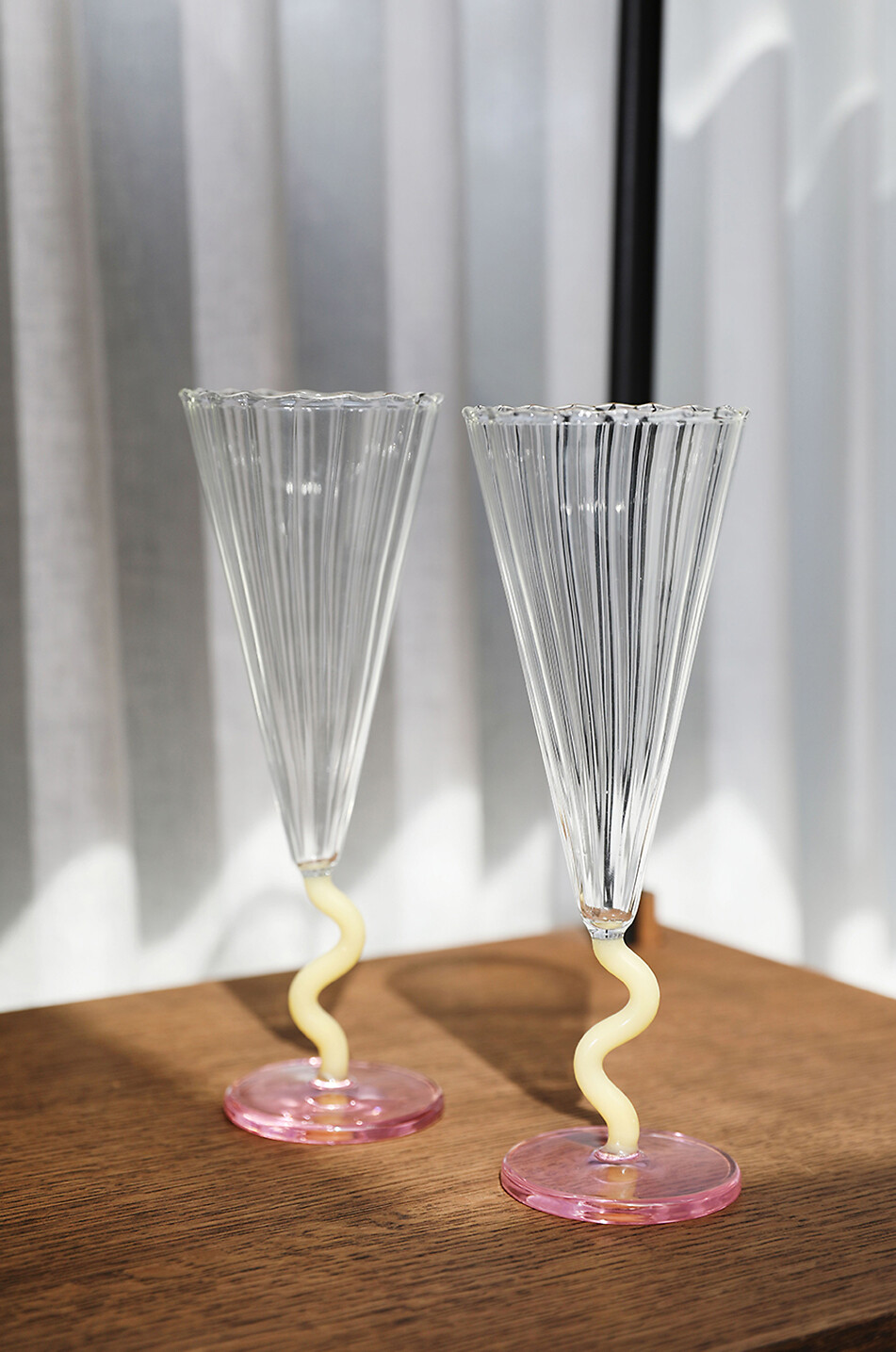 KLEVERING Set de deux flûtes Caramel Maison MULTICOLORE 3