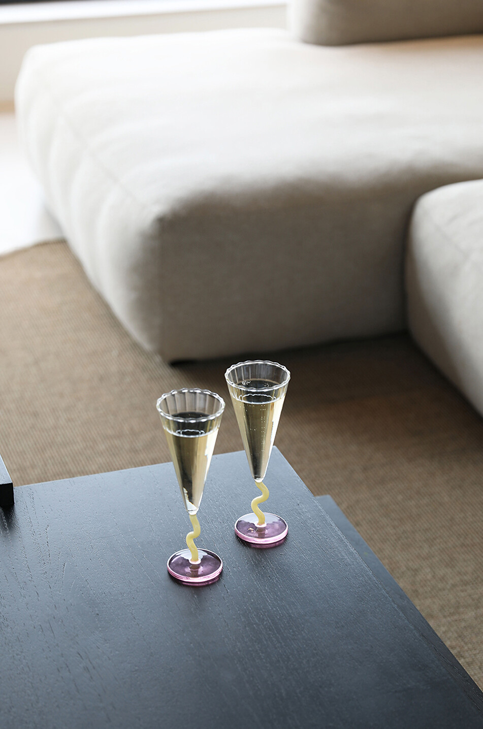 KLEVERING Set de deux flûtes Caramel Maison MULTICOLORE 4