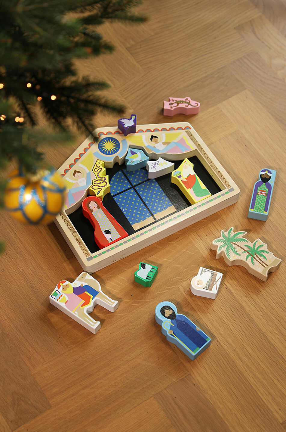KLEVERING Krippe The Crib Haus BUNT 2