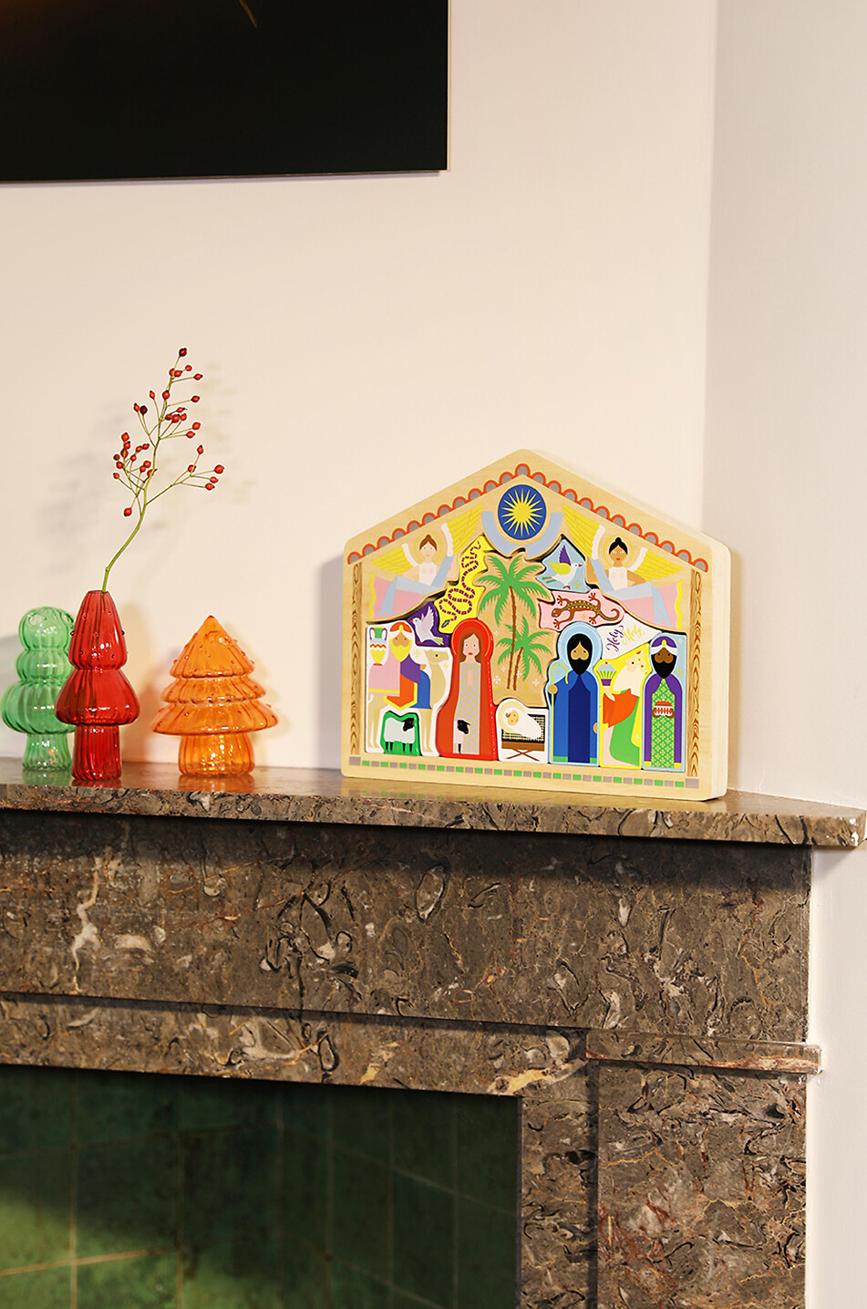 KLEVERING Crèche The Crib Maison MULTICOLORE 3