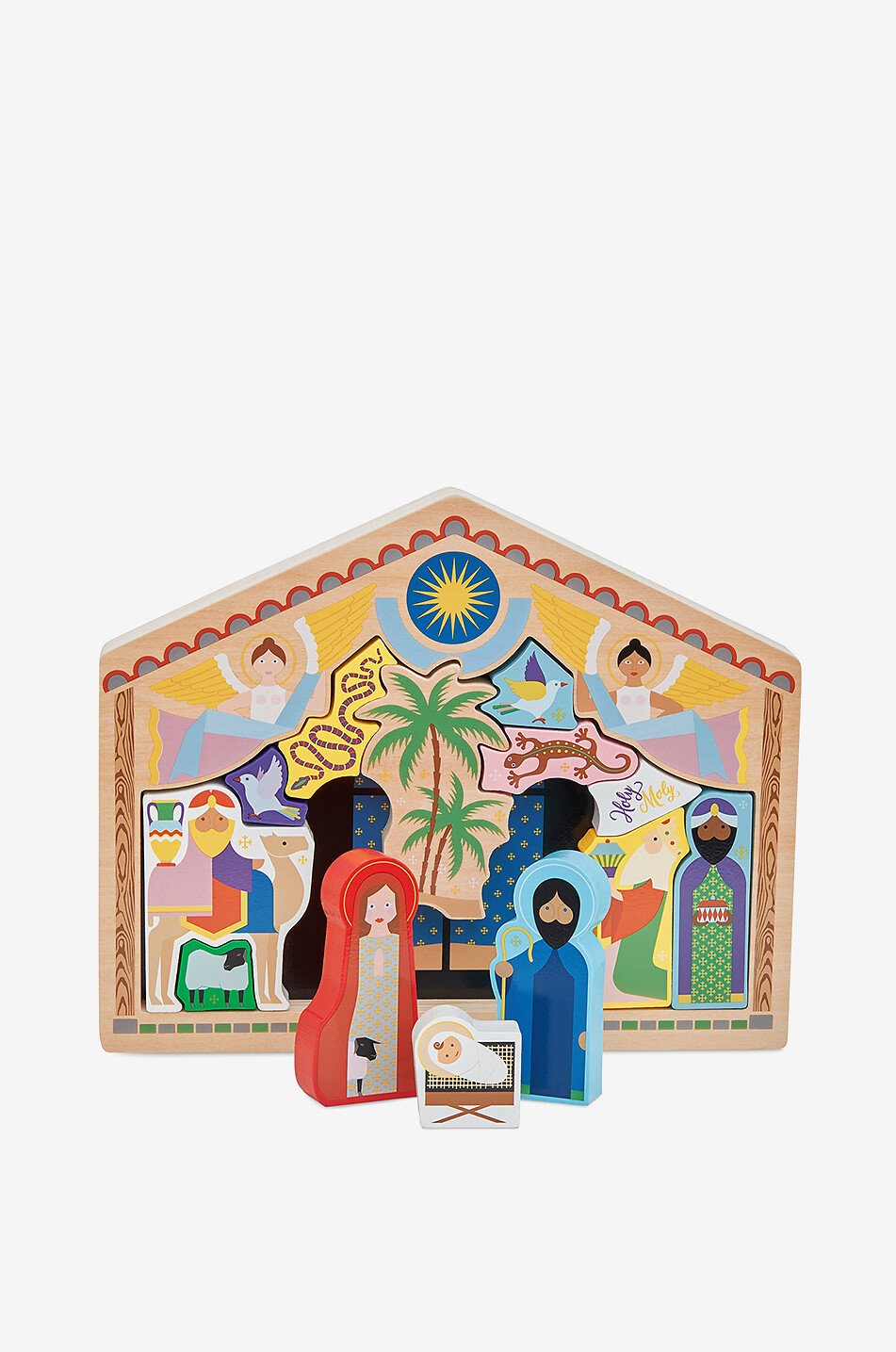 KLEVERING Krippe The Crib Haus BUNT 5